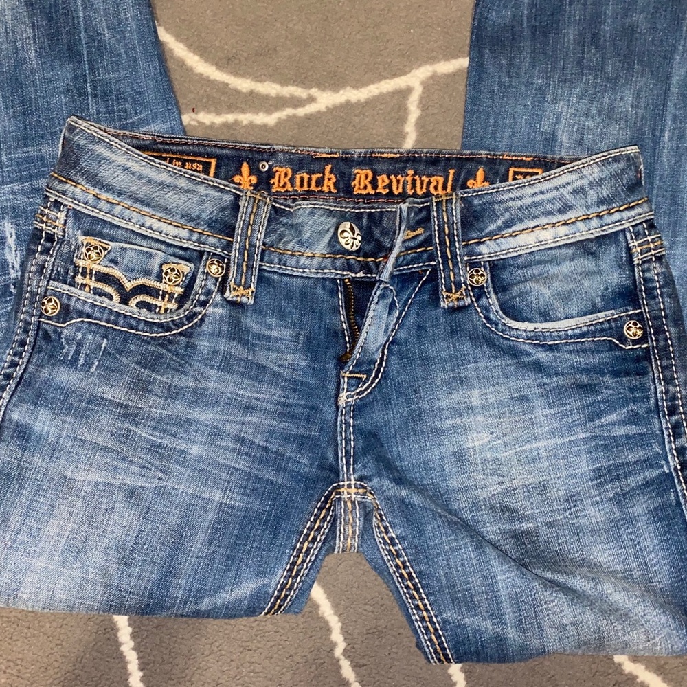 Rock Revival Bootcut Jeans- Size 27 - Picture 3 of 6